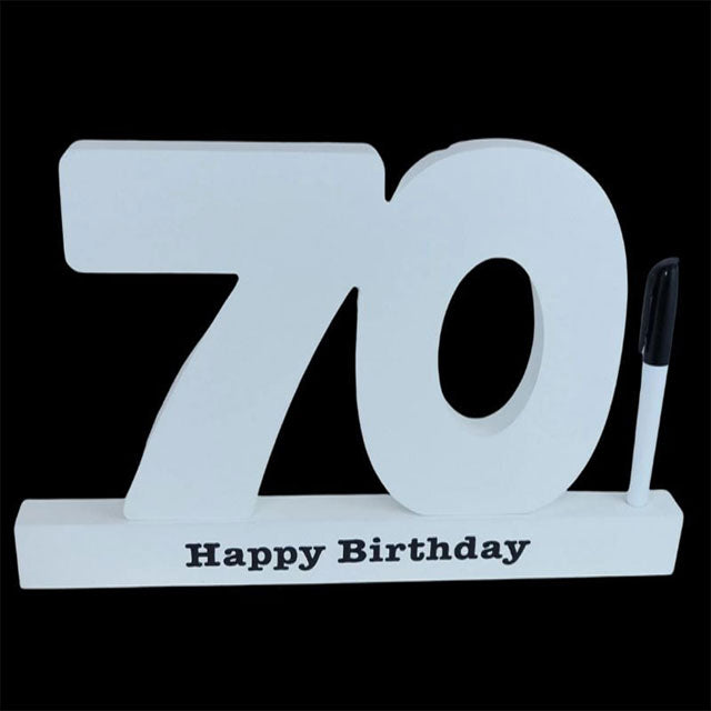 Personalized 18th Birthday Sign It Number Blocks – Unique 3D Signature Decor for Milestone Celebrations