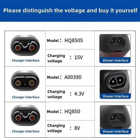 Philips Shaver Charger Replacement Power Cord