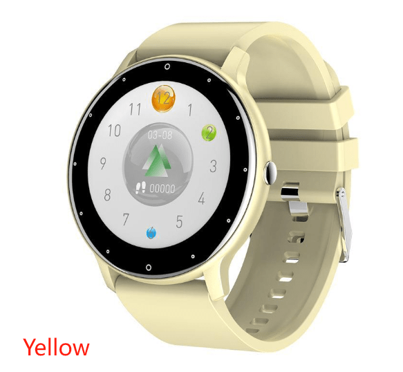 Nouvelle montre connectée pour hommes et femmes - Suivi d'activité en temps réel, moniteur de fréquence cardiaque, montre de sport pour Android et iOS
