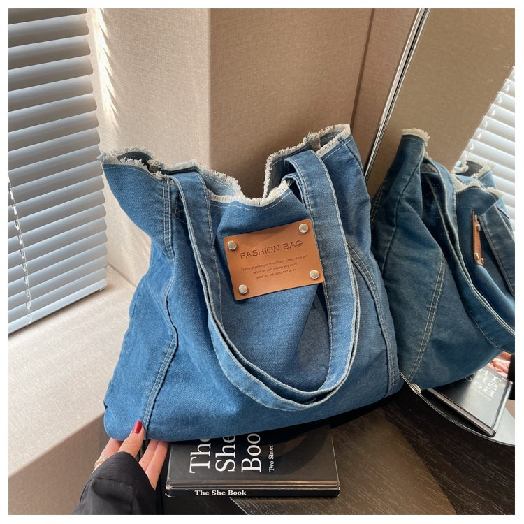 Sac bandoulière en denim pour femme (EGB168)
