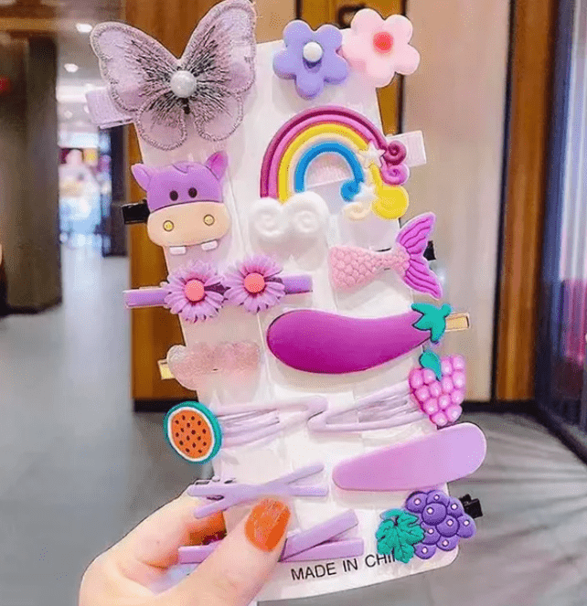 Sweet Candy Cartoon Hair Accessories for Girls Cute Hairpins & Headdress for Kids