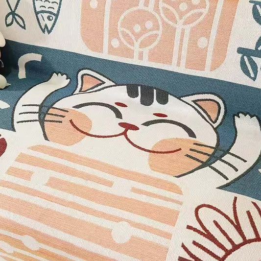 Plaid Blanket for Nordic and Boho Decor - Tassel Throw Blanket for Sofa, Bed, Picnic, and Summer Use