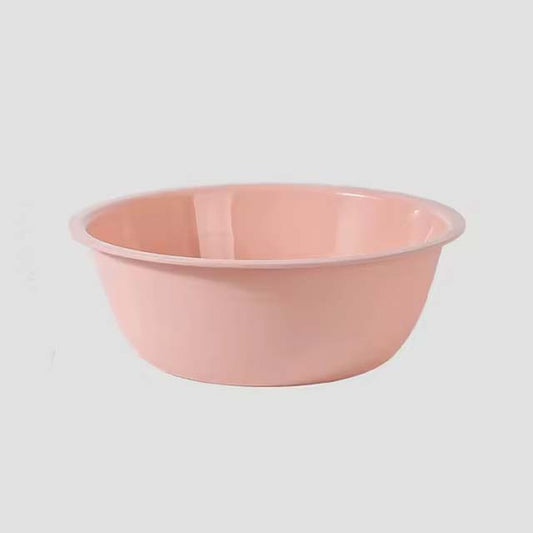 Plastic Round Wash Basin for Bathroom & Laundry – Durable Cleaning Tub for Washing Clothes
