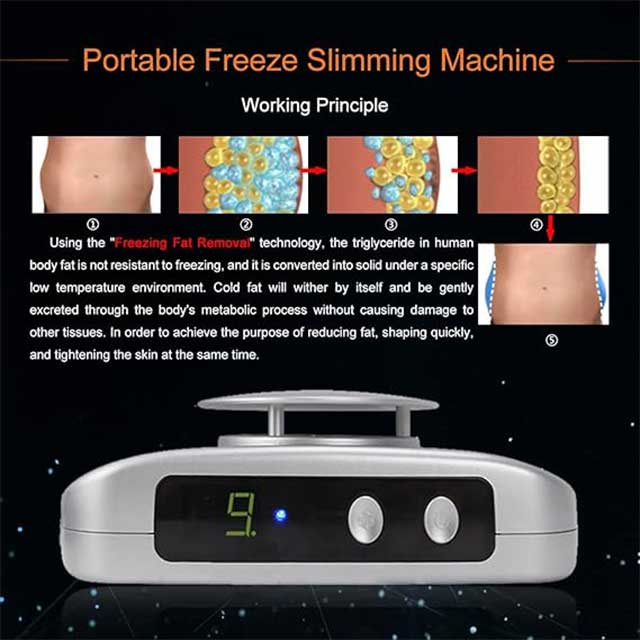 Portable Cryolipolysis Fat Removal Belt