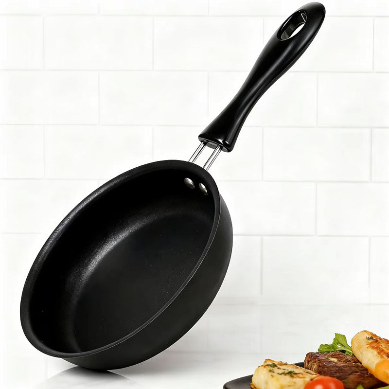 Portable Mini Frying Pan with Ergonomic Handle – Compact Non-Stick Egg Omelet Skillet – Durable Pancake & Steak Cooking Pan for Home and Camping