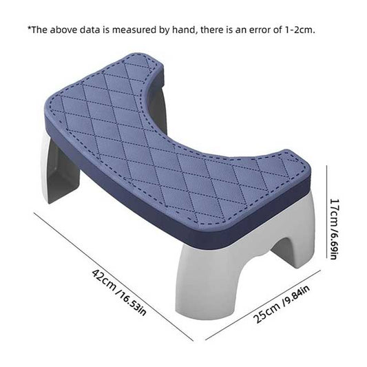 Portable Toilet Squat Stool – Non-Slip Removable Bathroom Footrest for Adults | Home Toilet Seat Squatting Aid