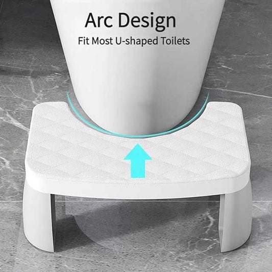 Portable Toilet Squat Stool – Non-Slip Removable Bathroom Footrest for Adults | Home Toilet Seat Squatting Aid