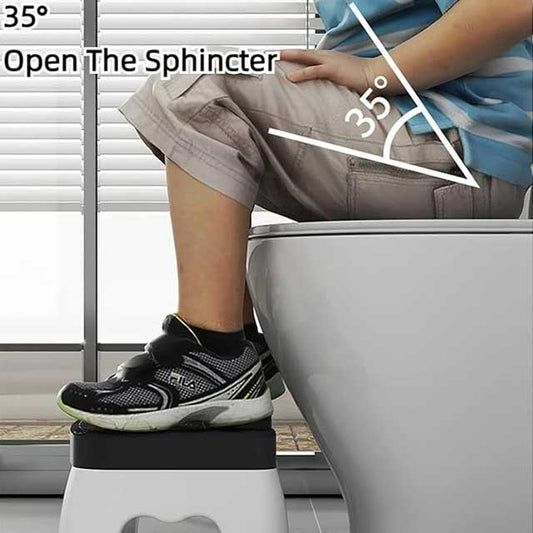 Portable Toilet Squat Stool – Non-Slip Removable Bathroom Footrest for Adults | Home Toilet Seat Squatting Aid