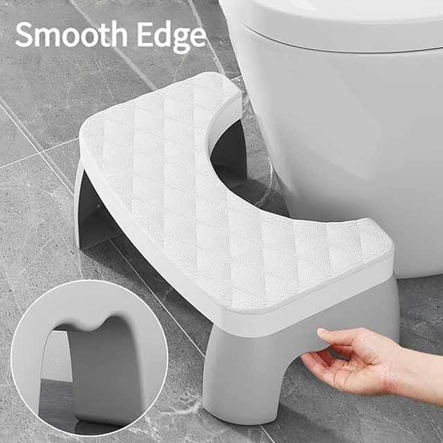 Portable Toilet Squat Stool – Non-Slip Removable Bathroom Footrest for Adults | Home Toilet Seat Squatting Aid