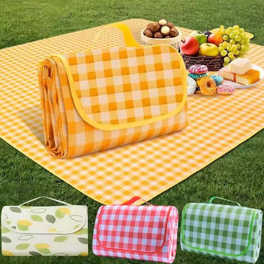 Portable Waterproof Camping Mat – Large, Moisture-Proof Picnic Blanket with Carry Bag for Hiking, Beach & Outdoor Activities