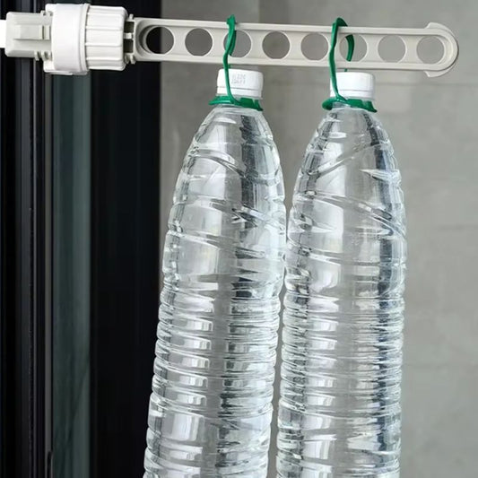 Portable Window Frame Clothes Hanger – Indoor Space-Saving Drying Rack with Multi-Hole Design for Home and Travel