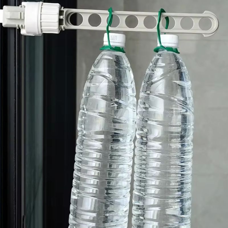 Portable Window Frame Clothes Hanger – Indoor Space-Saving Drying Rack with Multi-Hole Design for Home and Travel