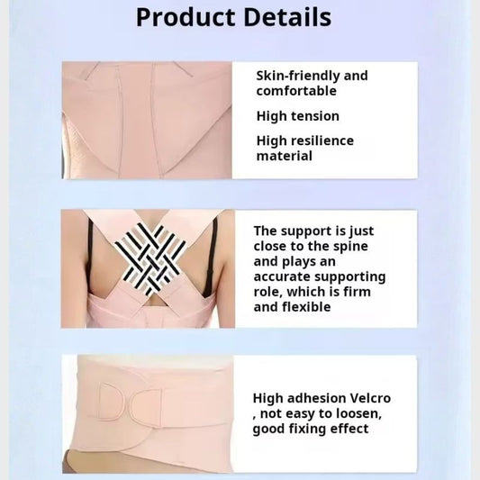 Posture Corrector for Women and Men – Adjustable Shoulder Back Brace, Upper & Middle Spine Straightener for Adults (13+)