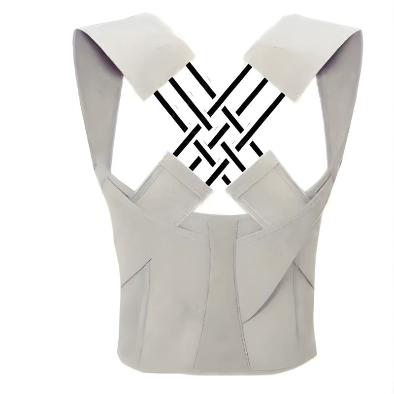 Correcteur de Posture pour Femmes et Hommes – Attelle Dorsale d'Épaule Réglable, Redresseur de Colonne Vertébrale Supérieure et Moyenne pour Adultes (13+)