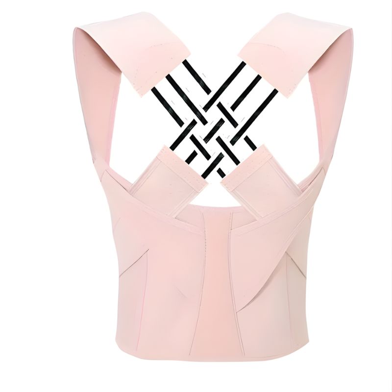 Posture Corrector for Women and Men – Adjustable Shoulder Back Brace, Upper & Middle Spine Straightener for Adults (13+)