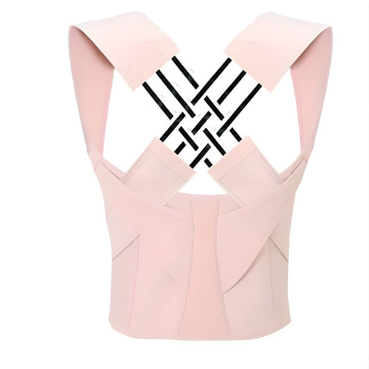 Posture Corrector for Women and Men – Adjustable Shoulder Back Brace, Upper & Middle Spine Straightener for Adults (13+)