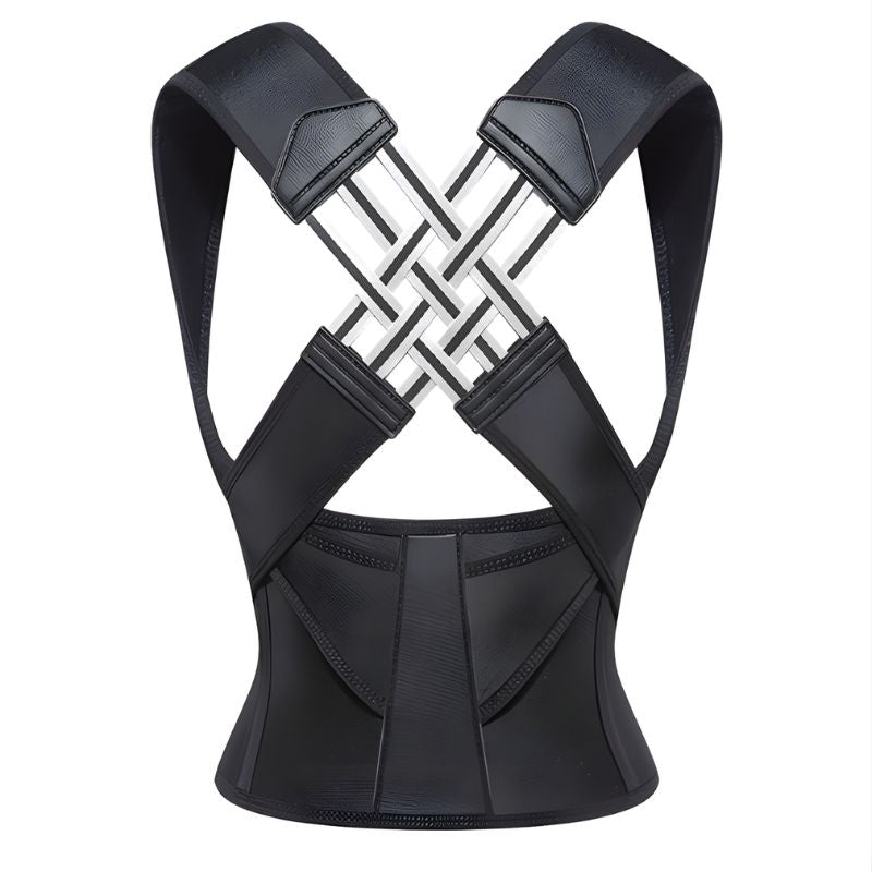 Posture Corrector for Women and Men – Adjustable Shoulder Back Brace, Upper & Middle Spine Straightener for Adults (13+)