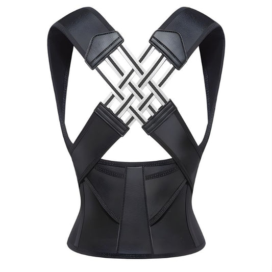 Posture Corrector for Women and Men – Adjustable Shoulder Back Brace, Upper & Middle Spine Straightener for Adults (13+)