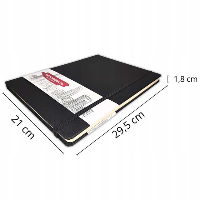 Premium A4 Sketch Book – 50-Page Sketch Block for Drawing, Sketching &amp; Artistry