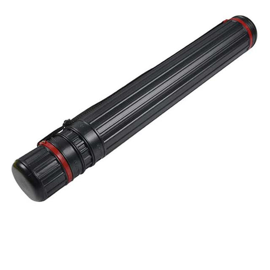 Premium Black Drawing Tube Holder – Sleek &amp; Durable Organizer for Art Supplies and Blueprints