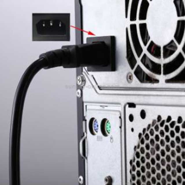 Premium CPU &amp; PC Power Cable – Universal Computer, Printer, and LCD Power Cable for Reliable Performance