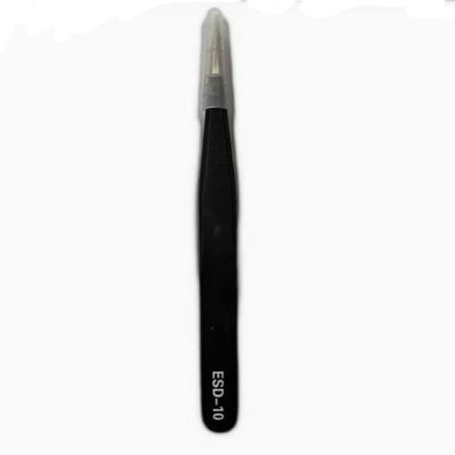 Premium ESD-10 ESD Tweezer with Assembly Tools – High Precision Stainless Steel ESD-Safe Handling Tool