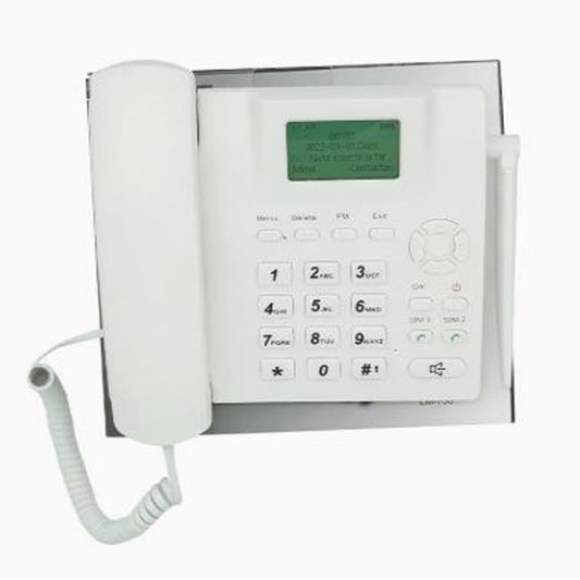 Premium GSM Fixed Wireless Phone – Dual SIM, Quad-Band Connectivity with Built-In FM Radio for Seamless Communication and Entertainment