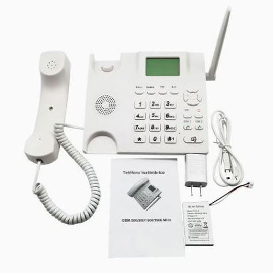 Premium GSM Fixed Wireless Phone – Dual SIM, Quad-Band Connectivity with Built-In FM Radio for Seamless Communication and Entertainment