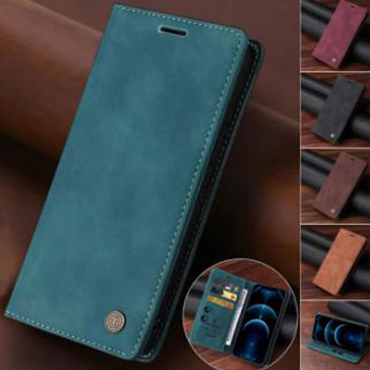Premium Leather Book Case &amp; Wallet Card Cover for Xiaomi Redmi Note 12S/11S/12/11/10 Pro Plus, 12C/10C/9C/9T/9A, Poco F5/X5/F3/X3 &amp; Mi 12T/11T
