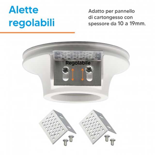 Premium Round Ceramic Plaster