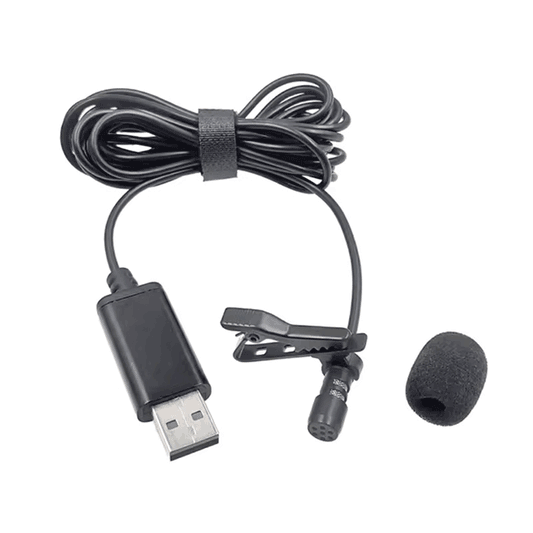 Premium USB Lavalier Lapel Microphone