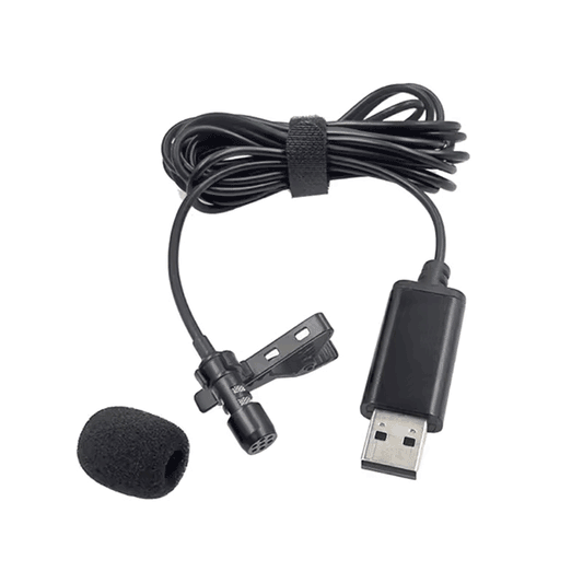 Premium USB Lavalier Lapel Microphone
