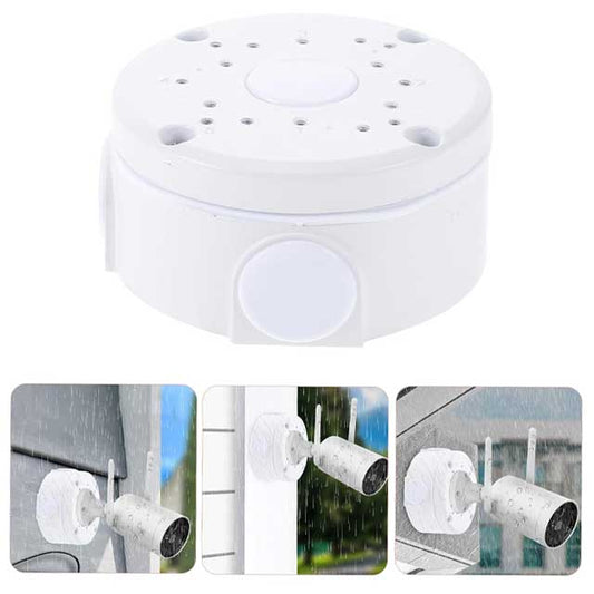 Premium White Aluminum Alloy Box Camera Cable Holder – Outdoor Hide Camcorder &amp; Cable Management Solution