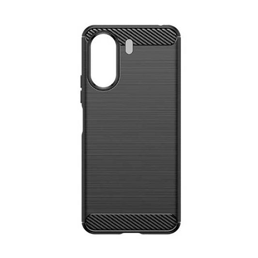 Premium Xiaomi Redmi 13c Carbon Silicone Case – Ultra-Thin, Durable Black Cover