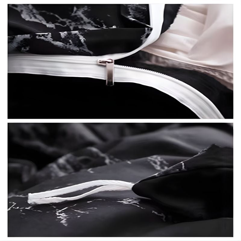 Premium 3-Piece Duvet Cover Set – Ultra-Soft Double Comforter Bedding Set – Includes 1 Quilt Cover (175x220cm) and 2 Matching Pillowcases (50x75cm) – Breathable All-Season Bedding for Queen, King, or Single Beds
