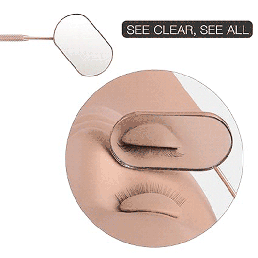 Pretty Memory Rose Gold Lash Mirror