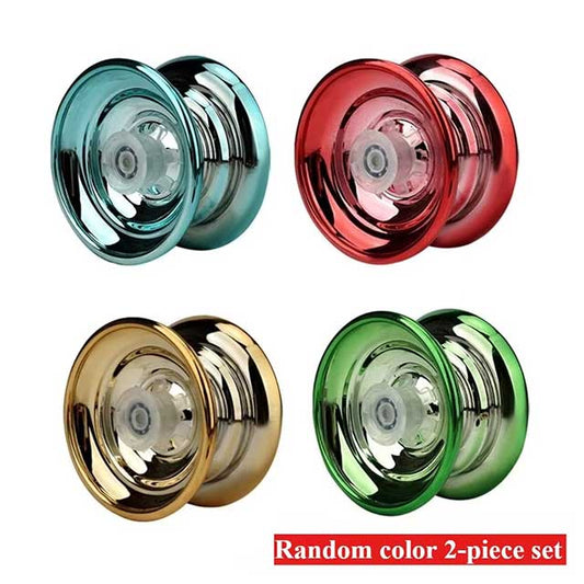 Professional Aluminum Metal YoYo – Beginner-Friendly Yo-Yo Toy for Kids & Adults with Accessories