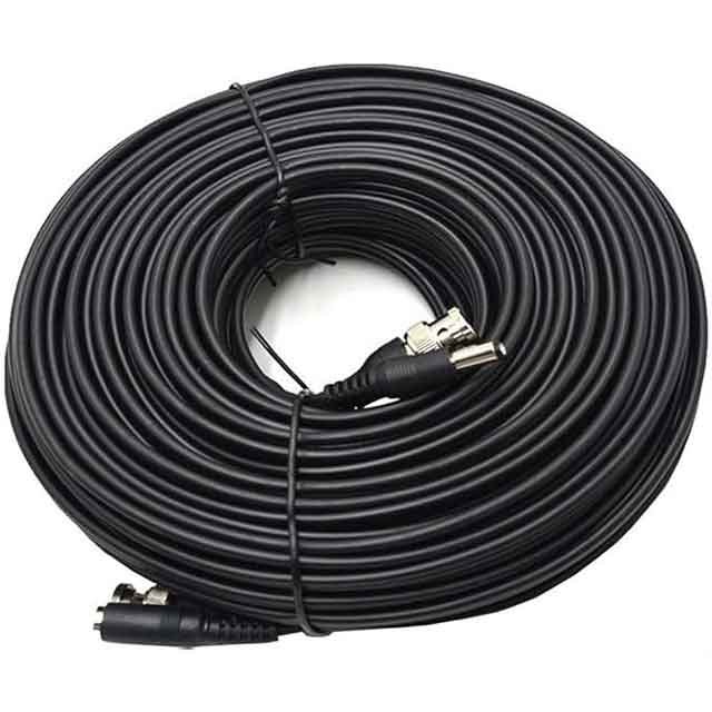 Professional Pre-Cut RG59 Copper CCTV Cable