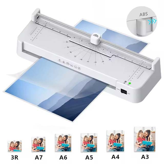 Professional Thermal Laminator – High-Speed Hot &amp; Cold Laminating Machine for A3 Photos, Film, Paper &amp; Document Protection
