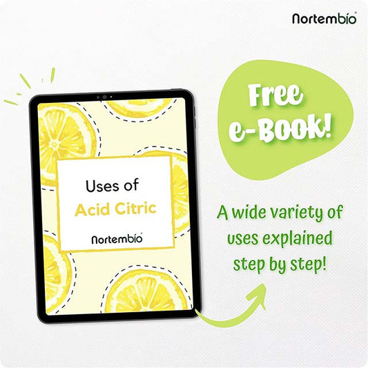 Nortembio 1 Kg 100% Pure Citric Acid Powder – Anhydrous Formula for Bath Bombs, Cleaning &amp; DIY Projects