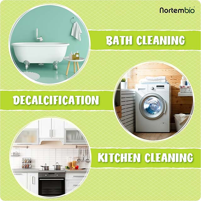 Nortembio 1 Kg 100% Pure Citric Acid Powder – Anhydrous Formula for Bath Bombs, Cleaning &amp; DIY Projects