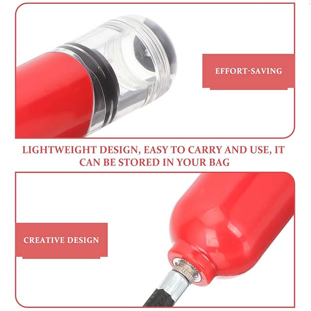 QIUXING Multi-Purpose Air Pump &amp; Inflator – Portable Hand Pump for Car Tires, Soccer Balls, Basketballs, and Toys