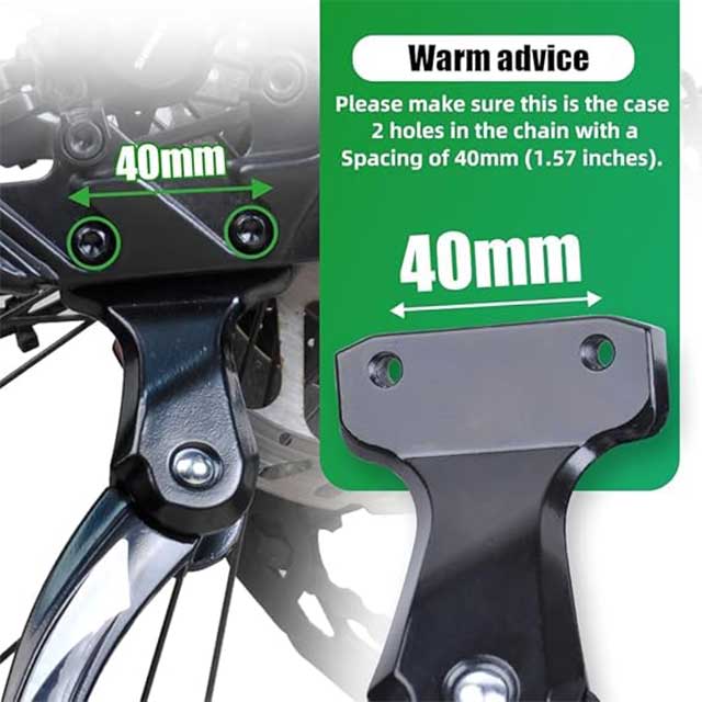 RBRL Aluminum Alloy Rear Bike Sidestand