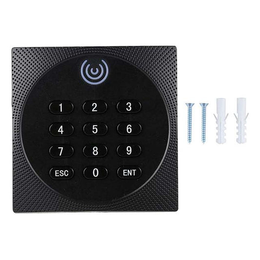 LCMDFZ Waterproof RFID Card Reader - Multi-Functional ID &amp; Password Keypad for Banks &amp; Public Buildings