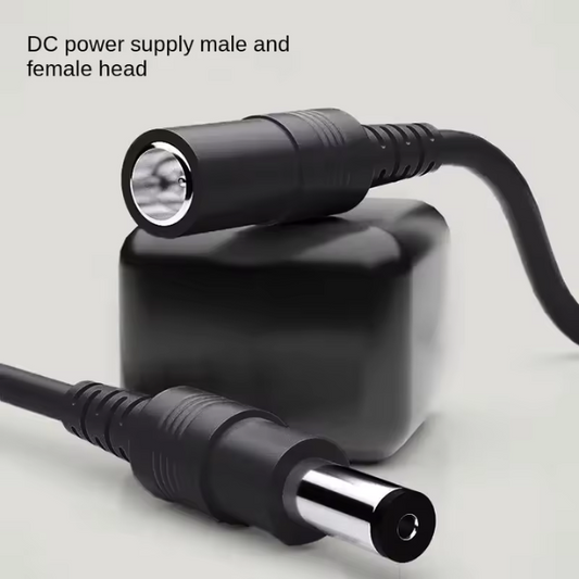 Câble Ethernet RJ45 avec alimentation CC – Câble réseau LAN Cat5 pour caméras de surveillance IP et WiFi PoE