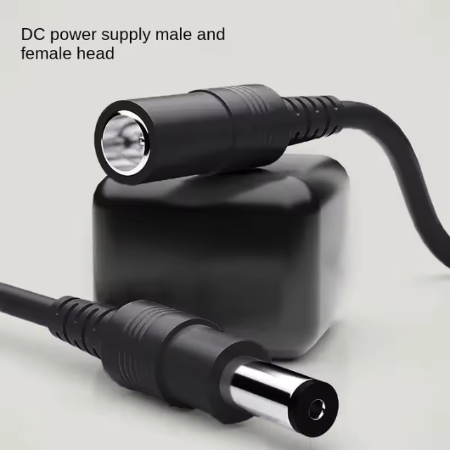 RJ45 Ethernet Cable with DC Power – Cat5 LAN Network Cord for POE IP & WiFi Surveillance Cameras