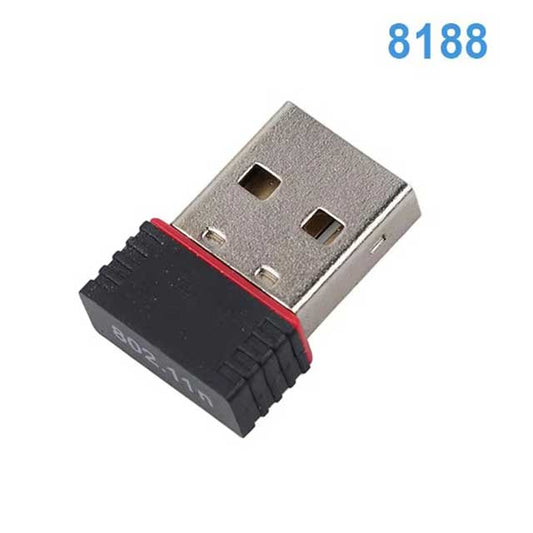 RTL8188 150Mbps USB WiFi Adapter – Wireless Network Dongle for Raspberry Pi, Desktop, Laptop & PC | Windows Compatible
