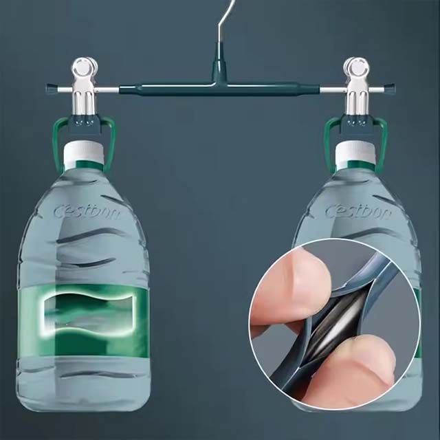 Stainless Steel Rack Clip – Anti-Slip Pants & Skirt Hanger with Wardrobe Clothespin Clamps