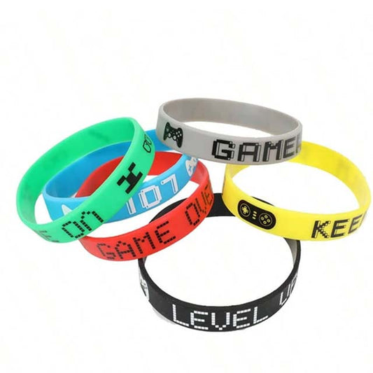 Random Color Silicone Party Wristbands – Durable &amp; Fun Celebration Accessory