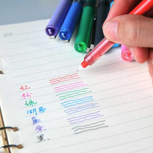 Red Gel Ink Pen – Large Capacity Fine Nib Roller Ballpoint Pen for Students & Office Use | Smooth Writing School Stationery | High-Quality Ball Pen